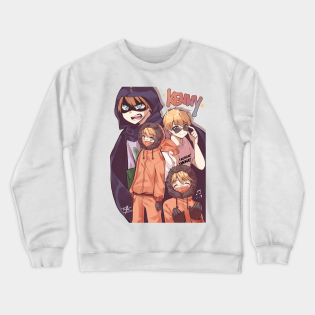 South park Kenny Crewneck Sweatshirt by Fukosshi